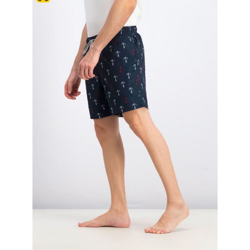 NEW UNUSED Men Ship Ahoy Swim Trunks, Mood Indigo msrp $69